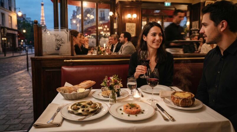 La gastronomie parisienne : un voyage des sens